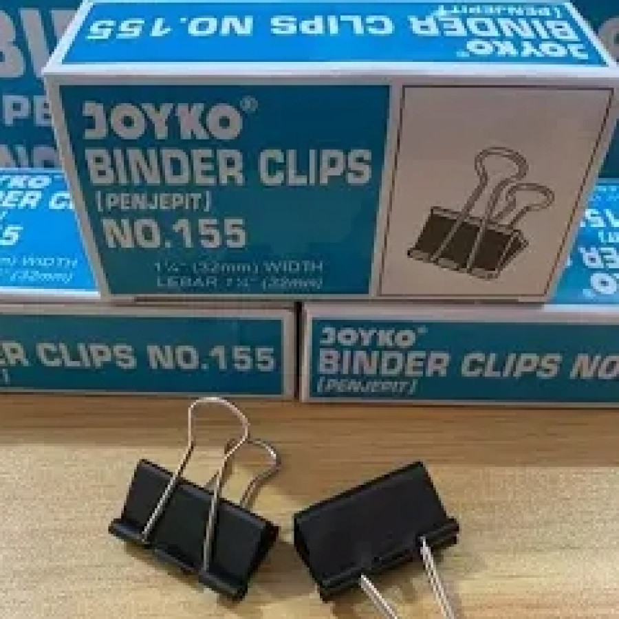 Binder clips 155 merk Joyko - utama
