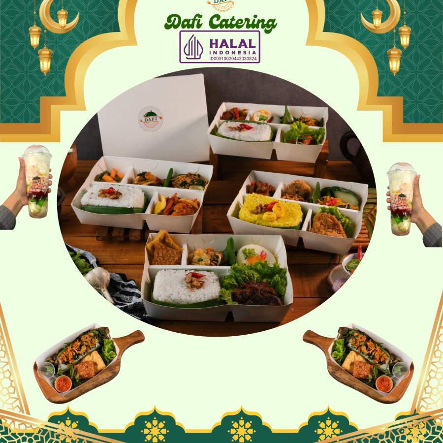 Nasi Box Dafi katering - depan
