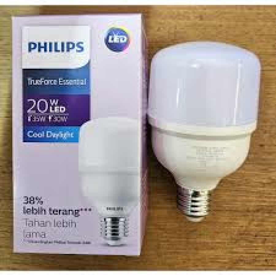 Lampu led 20 watt philips - samping