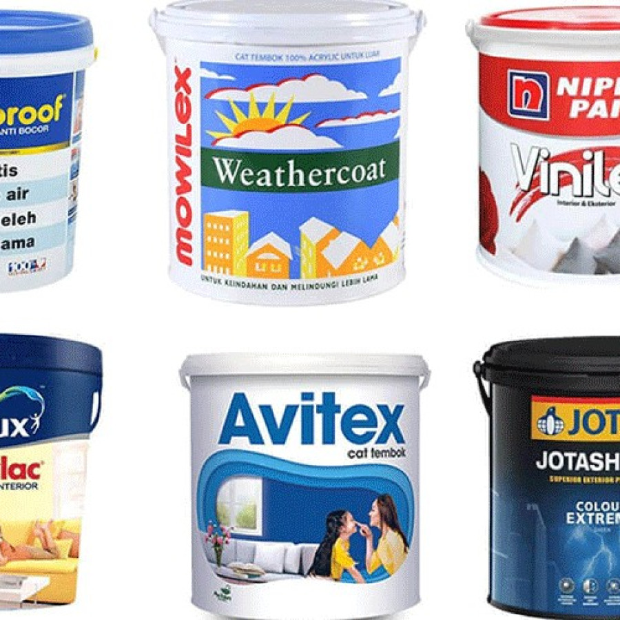 Cat Tembok Uk. 25 kg (Avitex, Nippon Paint, Duluxe, DLL)