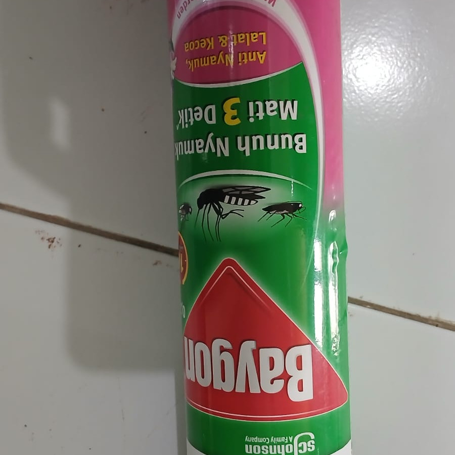 Obat nyamuk semprot baygon