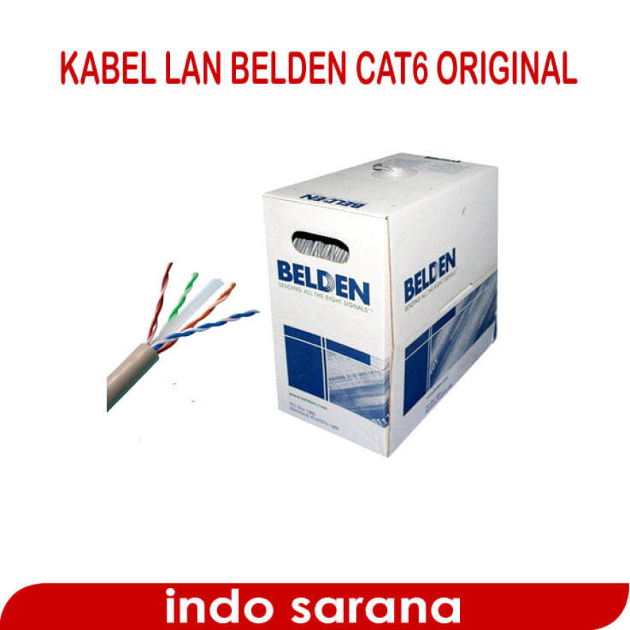 Kabel LAN Belden Cat 6 7814A Original - 305M (1000ft) - utama