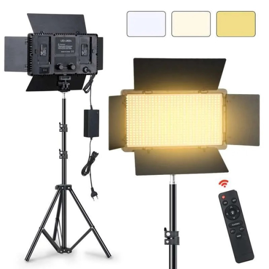 Profesional LED light kit pro LED 600+Paket Lengkap