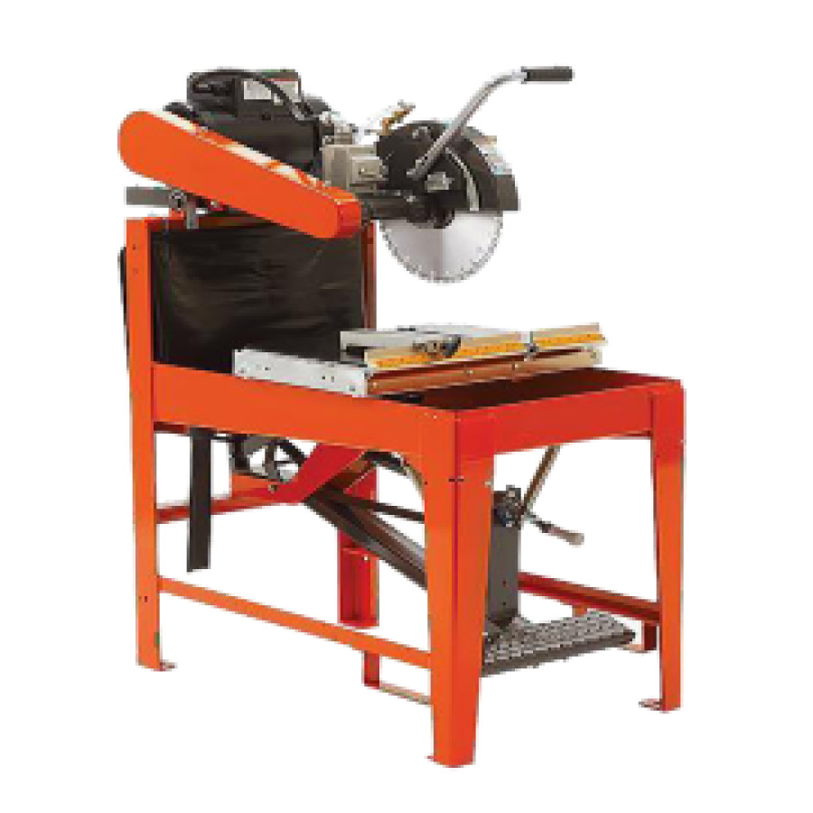 Mesin potong silinder beton