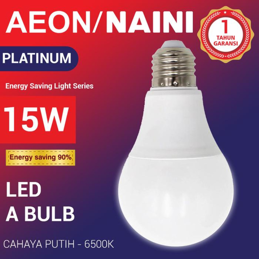 Lampu LED AEON 15 Watt - depan