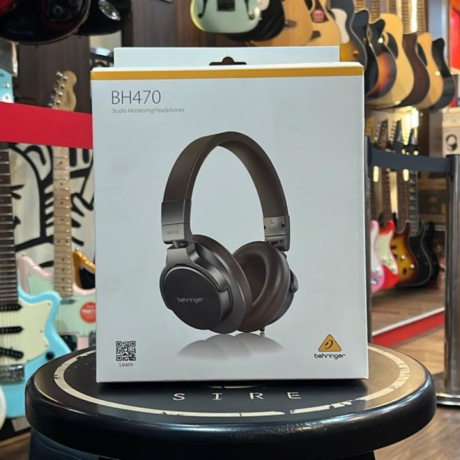 Headphones Flat BH 470 Original - Brown BEHRINGER - samping
