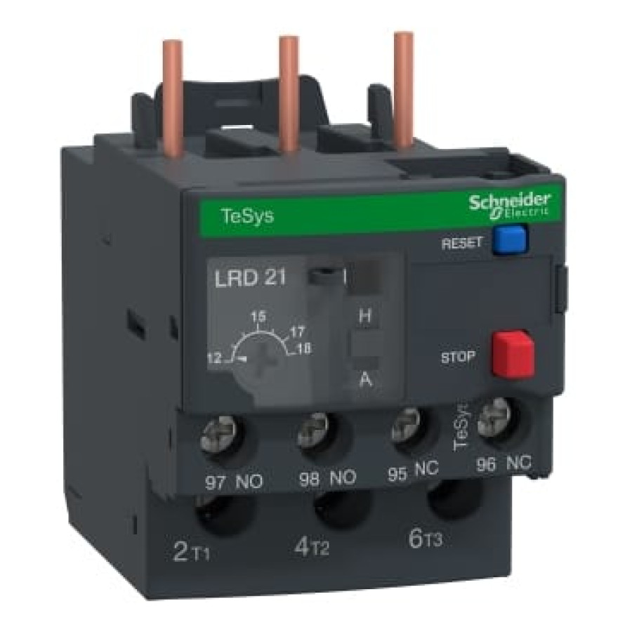 Thermal Overload Schneider Tipe LRD21, Max 10A - utama