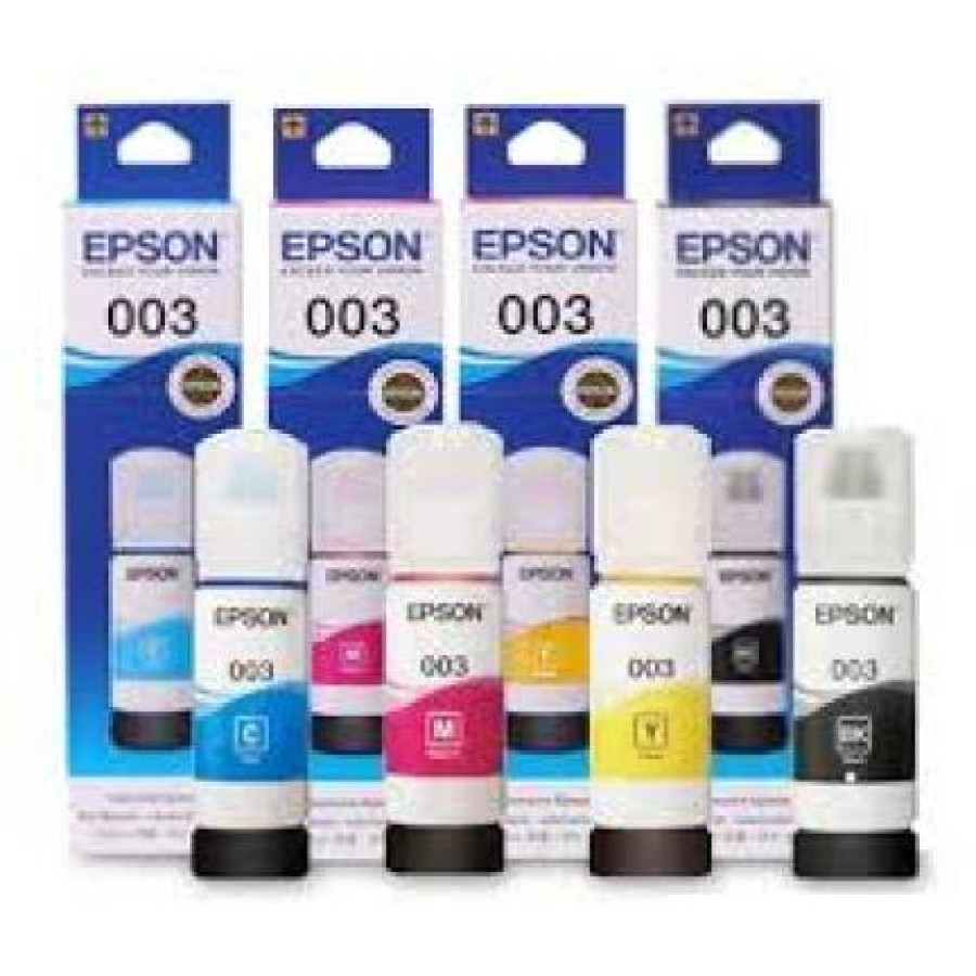 Tinta Printer Epson Hitam/Warna No 003