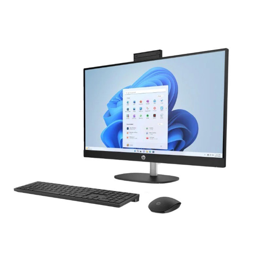 HP PC 27-cr0033d AiO Intel Core i7-1355U / RAM 16GB (2x8GB) DDR4 3200 SODIMM / SSD 1TB NVMe / Intel Iris Xe Graphics / Touch/ 27 FHD Antiglare 250 IPS - utama