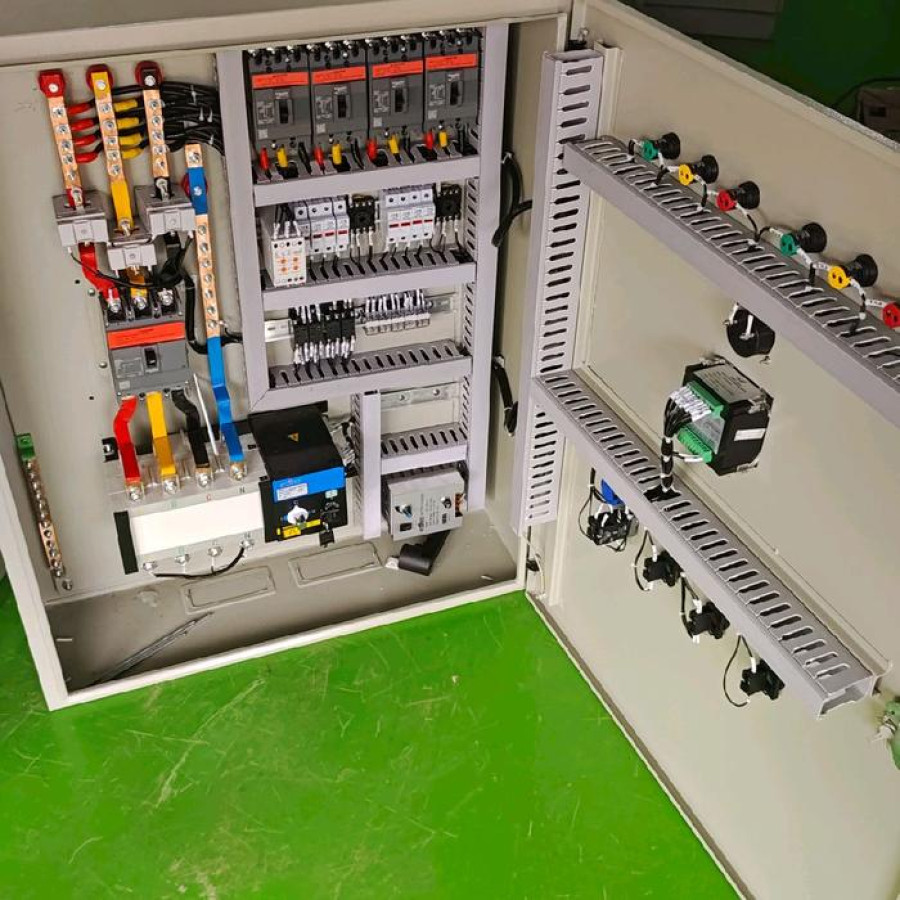 PANEL ATS 80 KVA + PEMASANGAN - depan