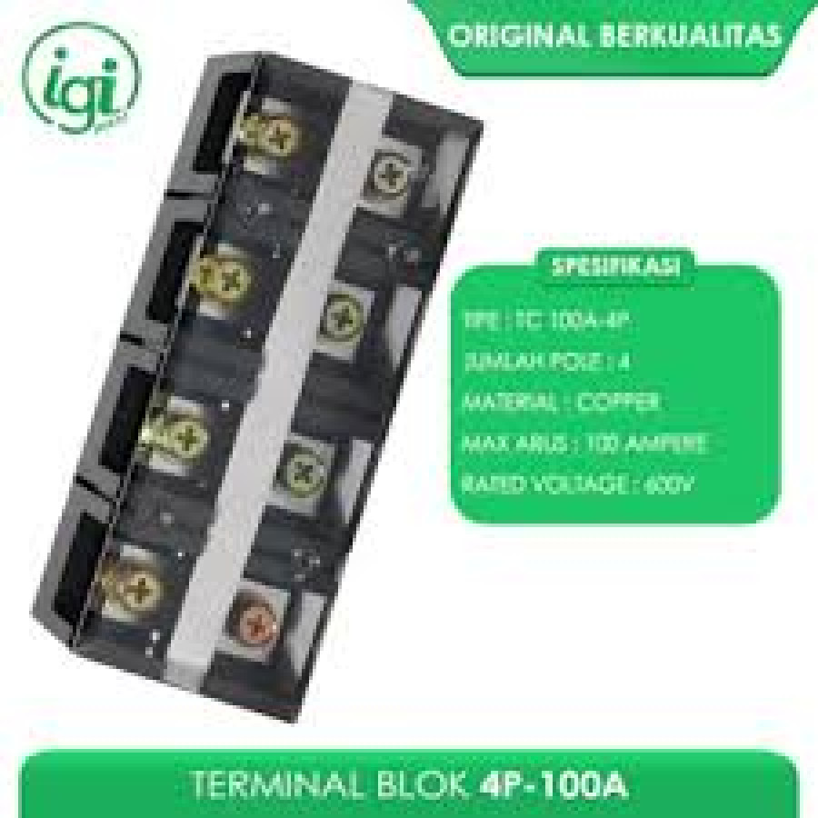 TERMINAL BLOK 4 POLE 60A