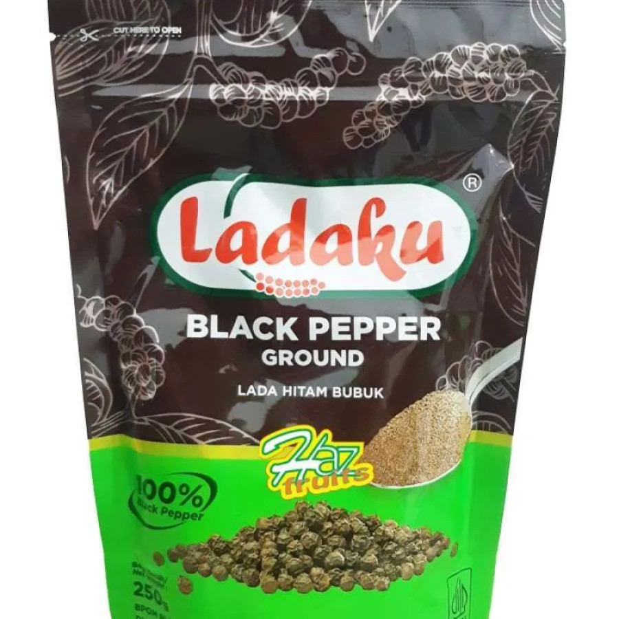 Lada hitam dan putih Ladaku - samping