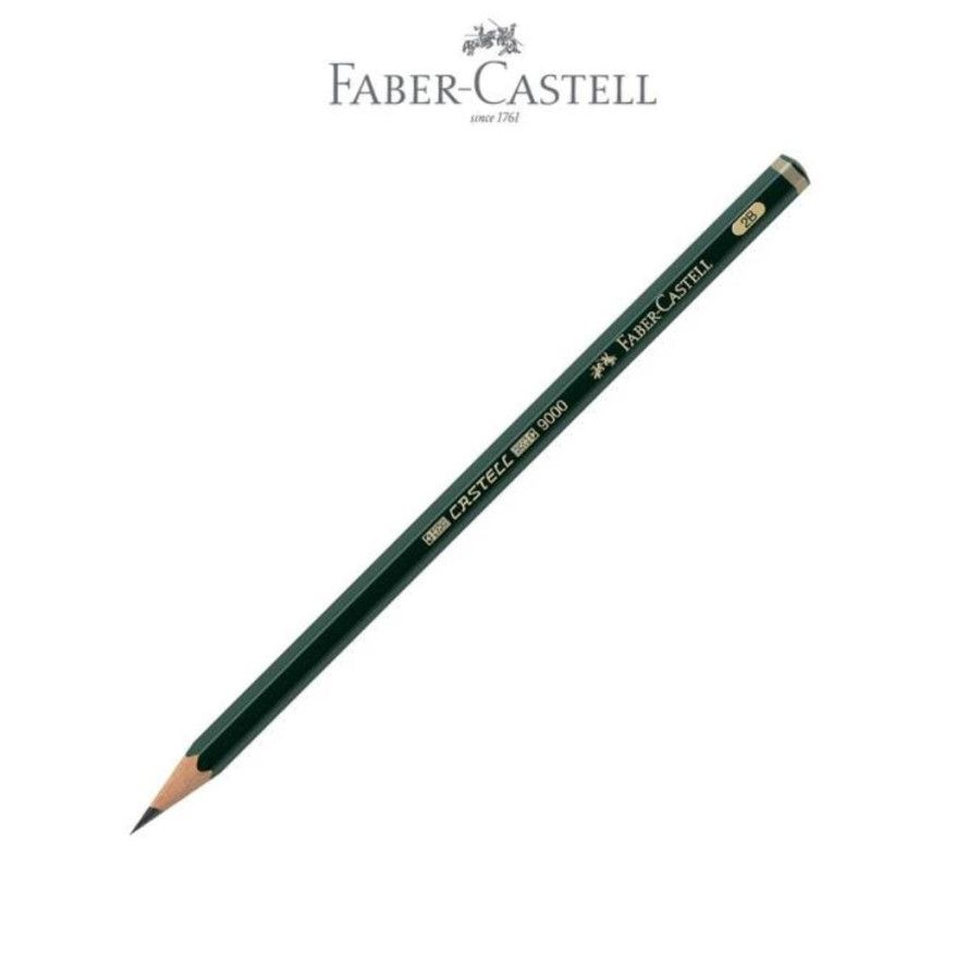 Pensil 2B Faber Castel - depan