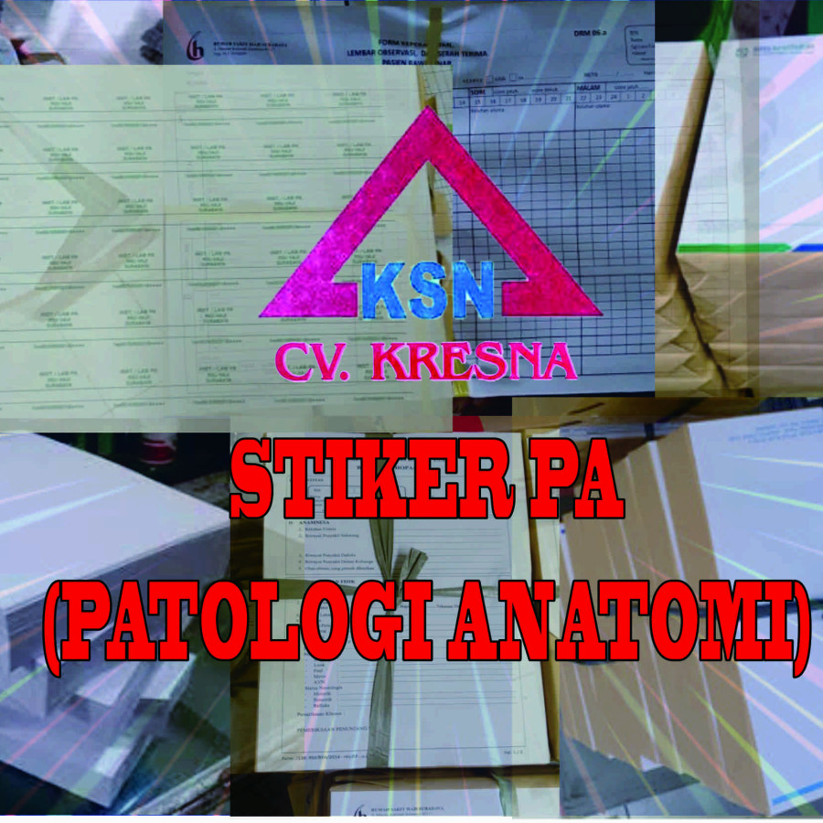 Stiker PA (Patologi Anatomi)