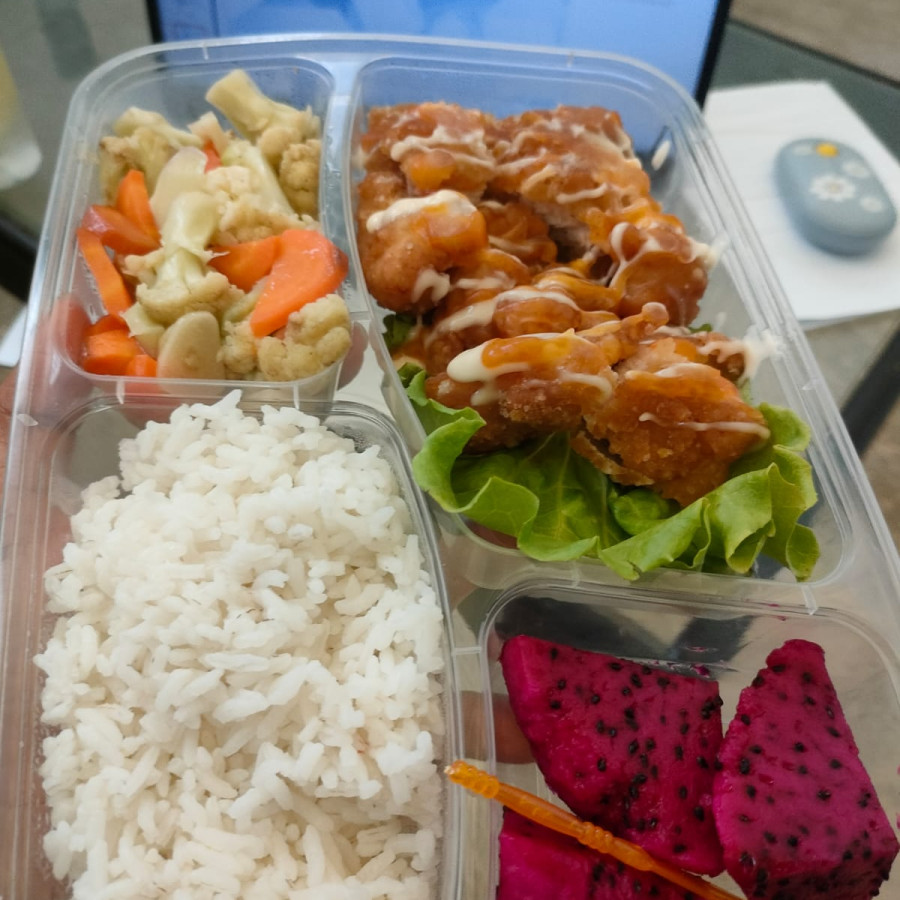 nasi ayam katsu