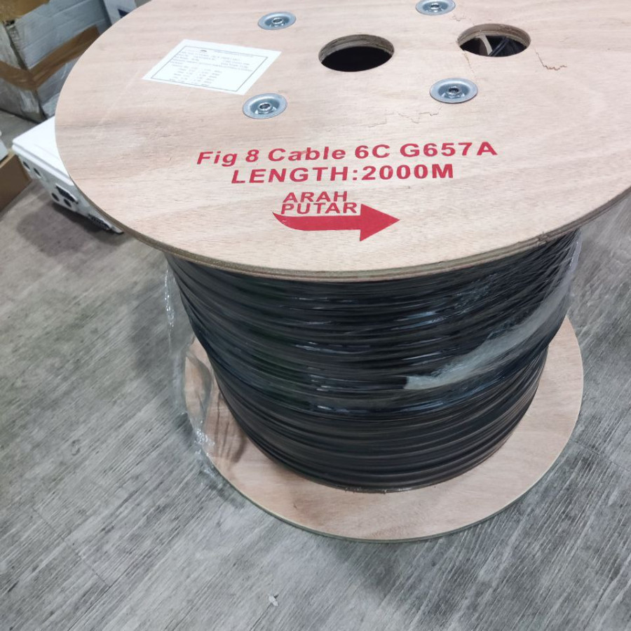 Kabel Udara Fiber Optik 6 core