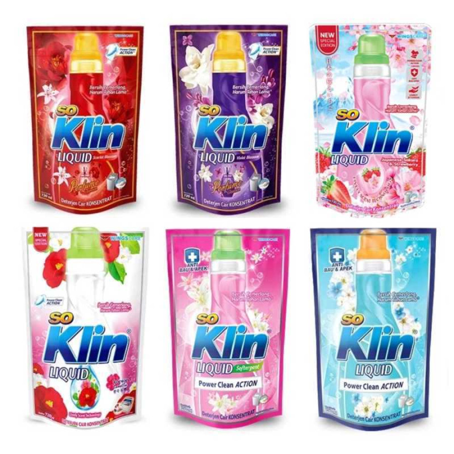 Detergen Cair so klin - samping