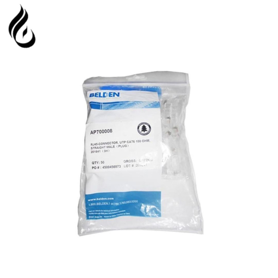BELDEN CONNECTOR RJ45 CAT 6