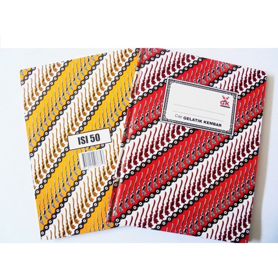 Buku Batik Kwarto GELATIK Isi 50 - depan