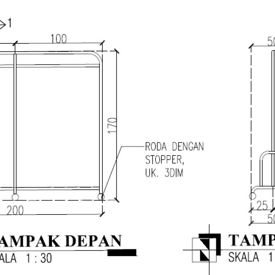 Gantungan baju 1