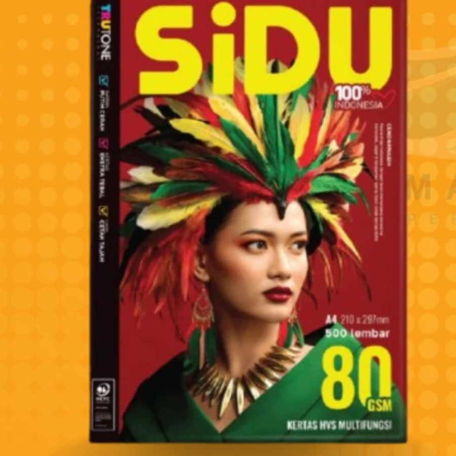 KERTAS HVS SIDU A4 80GSM