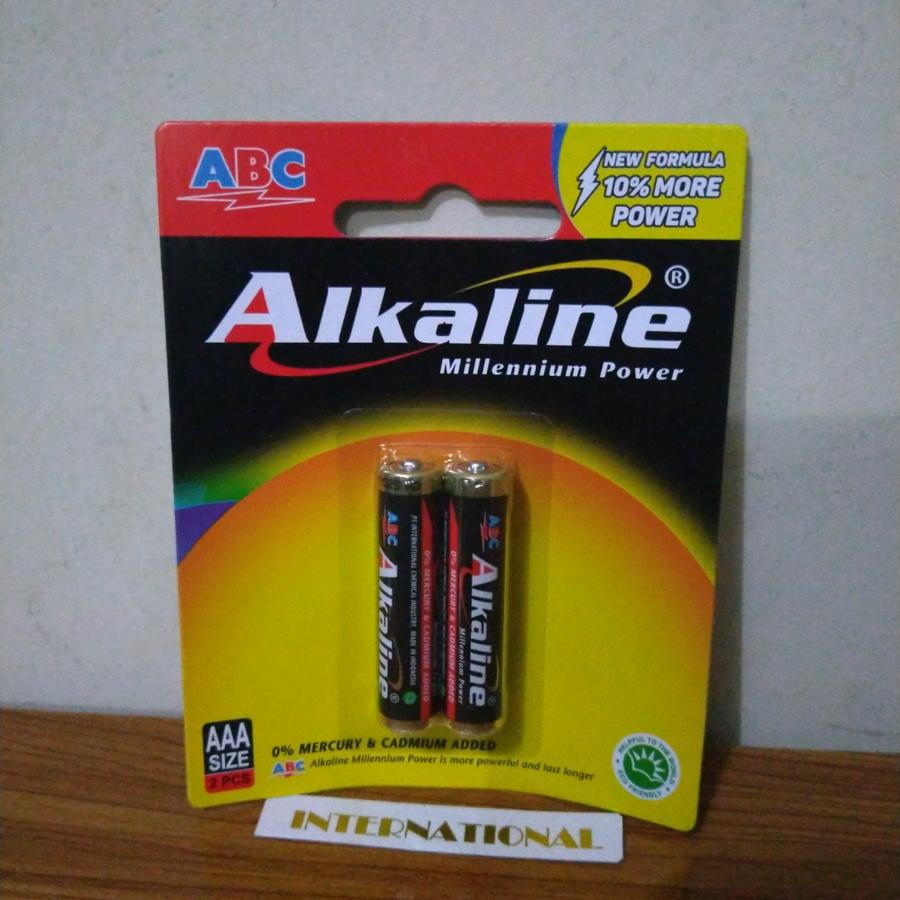 ABC Alkaline battery AAA isi 2