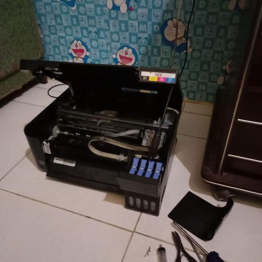 pemeliharaan printer - depan