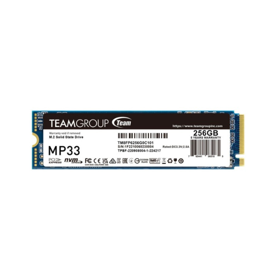 SSD NMVME 256GB