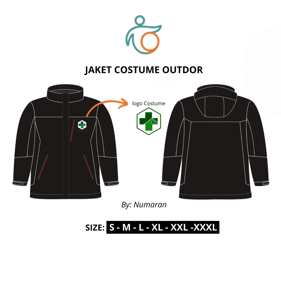 Custom Seragam Olahraga & Jaket Outdoor - Paket Lengkap untuk Tim yang Selalu Aktif - depan