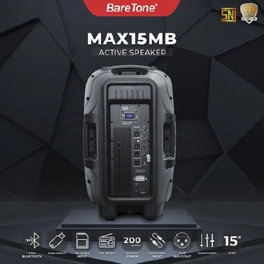 PAKET SOUND SYSTEM 15 INCH DAN MIXER - samping