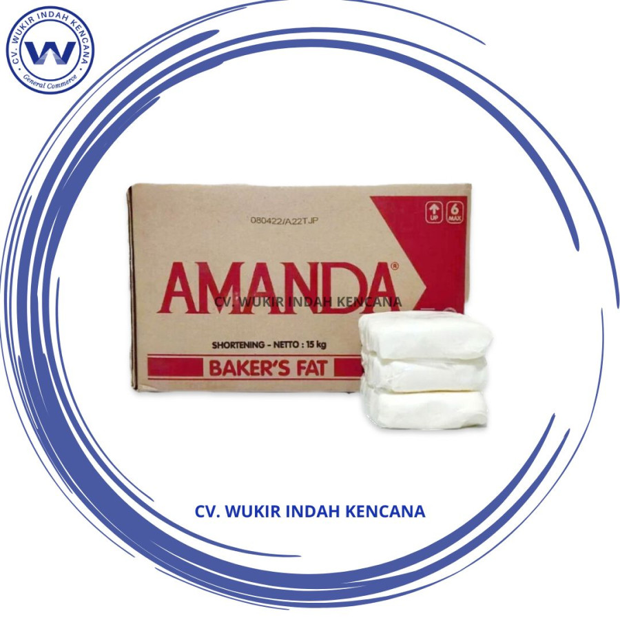 Amanda Mentega putih Repack 1kg