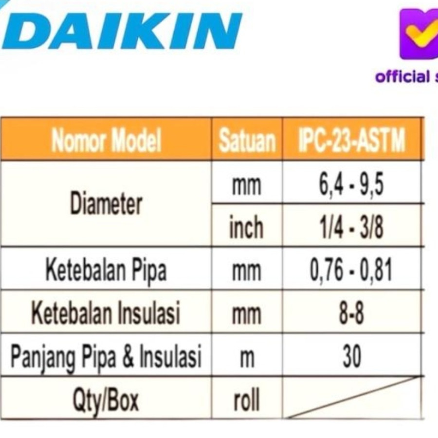 DSP pipa Ac - samping