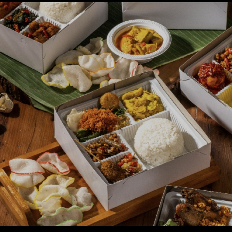 Paket Nasi kotak - depan