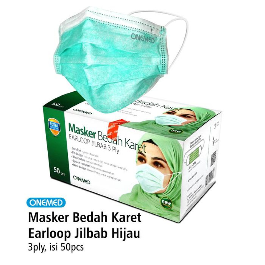 Masker Hijab One Med