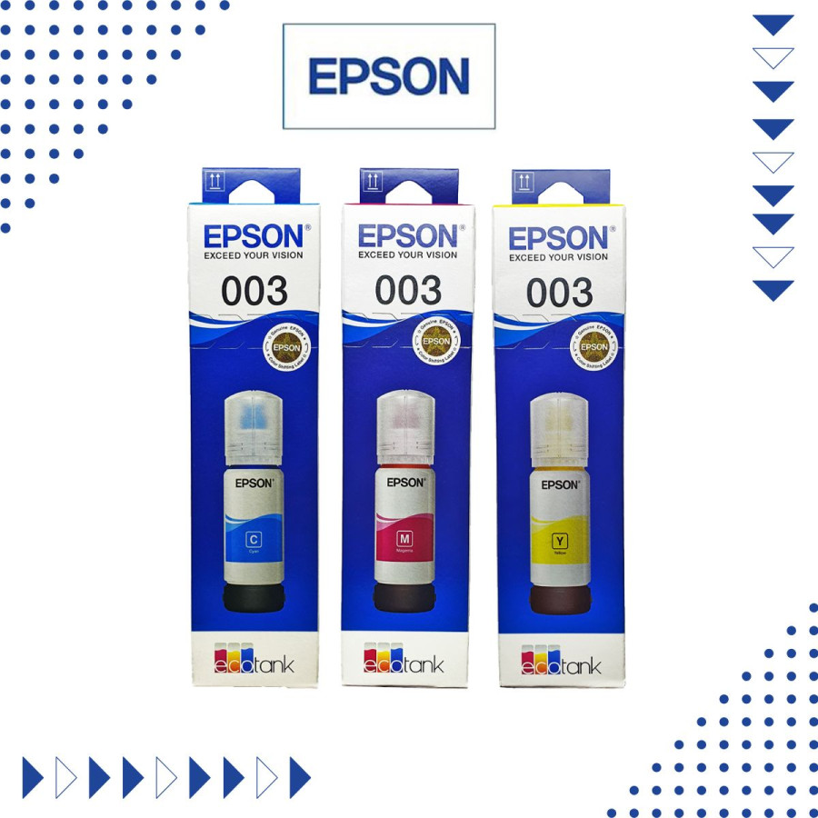 TINTA PRINTER EPSON 003 WARNA (CYAN,MAGENTA,YELLOW)