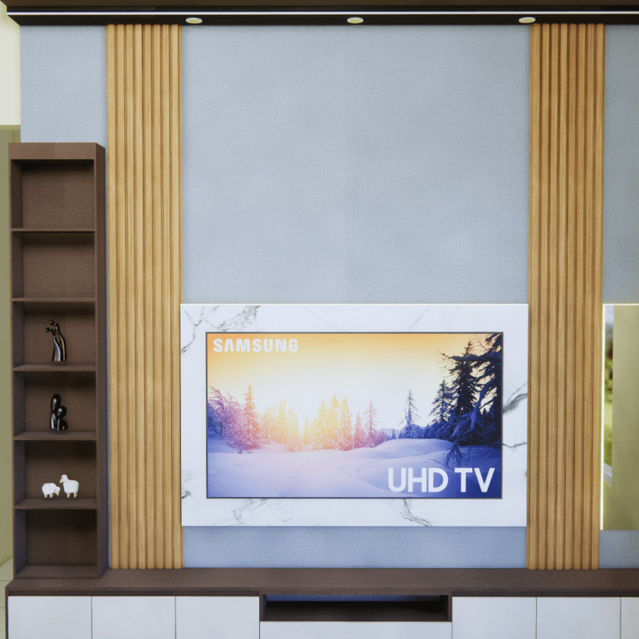 Backdrop TV - samping