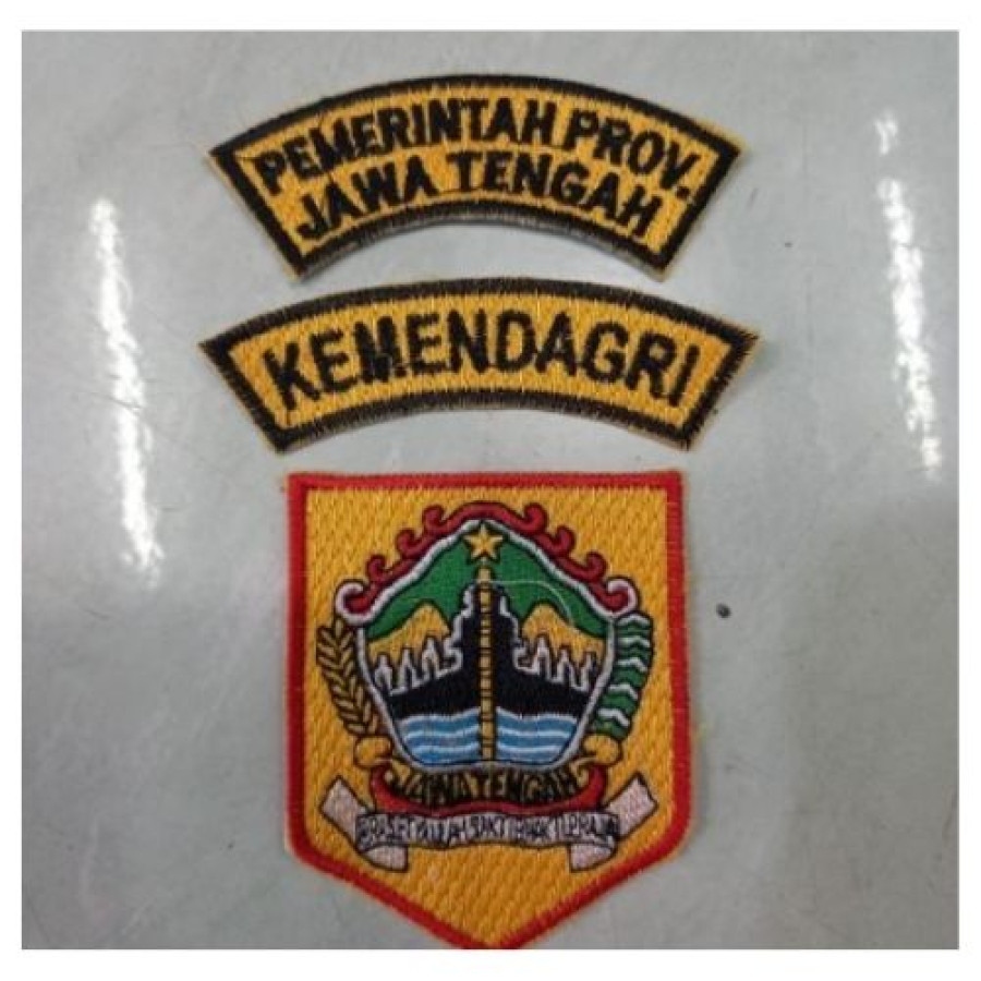 BADGE LOGO PEGAWAI NEGERI SIPIL PROVINSI JAWA TENGAH