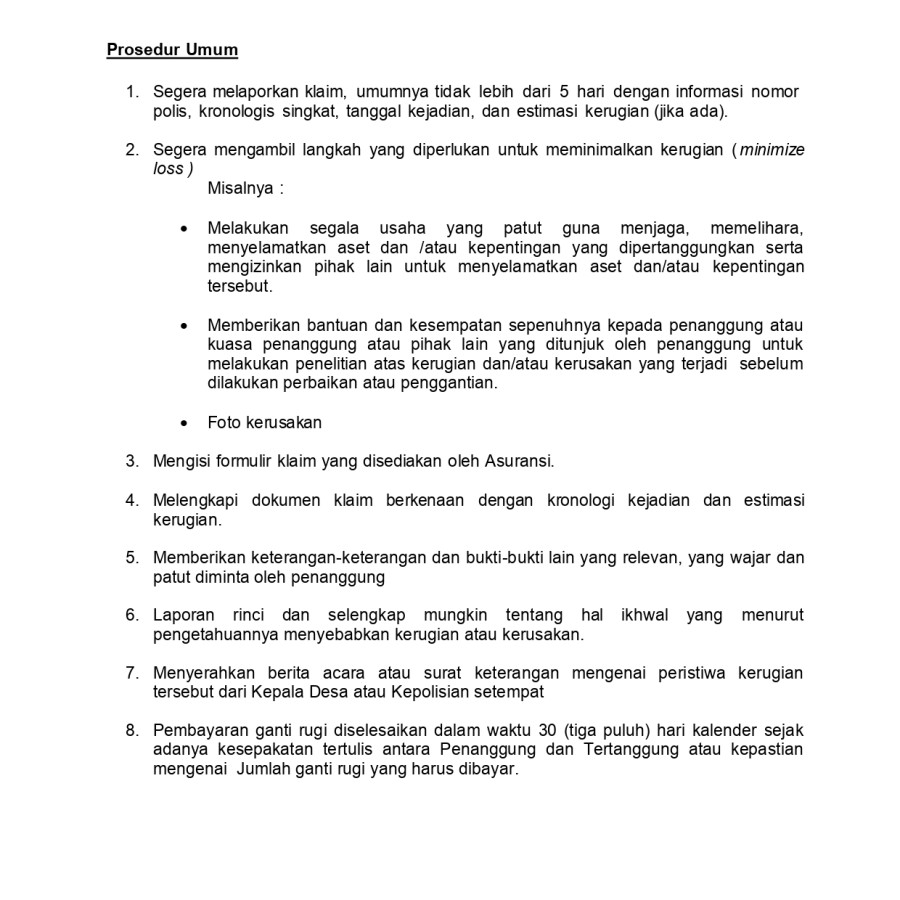 Asuransi Property All Risk Gedung Kantor Nilai 13.250.000.000 - samping