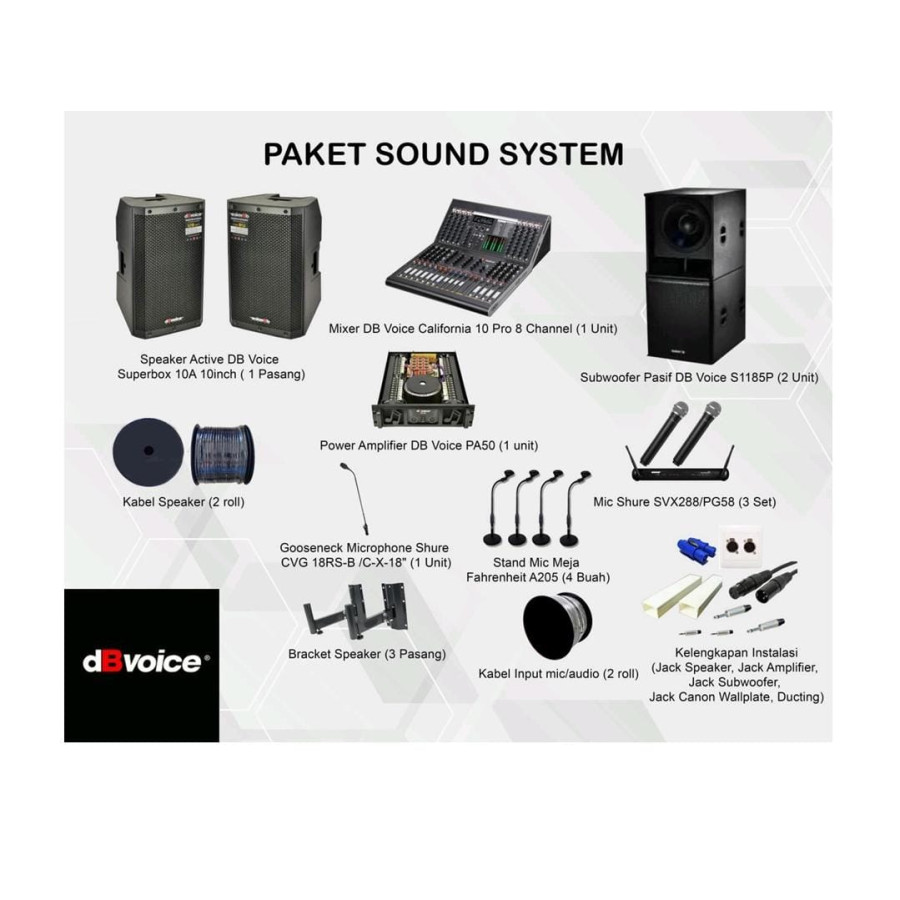 Paket Sound System