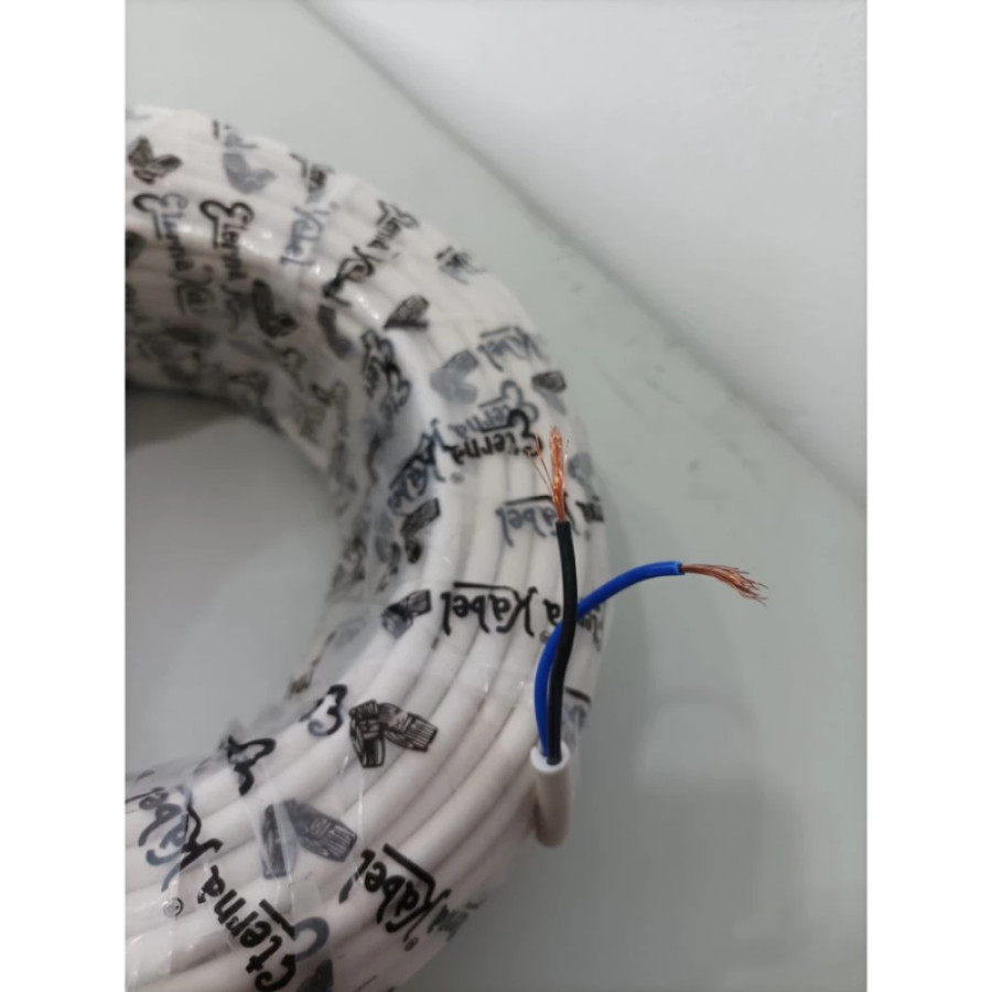 Kabel NYMHY 2X0,75mm 1 Roll (100 Meter) - depan