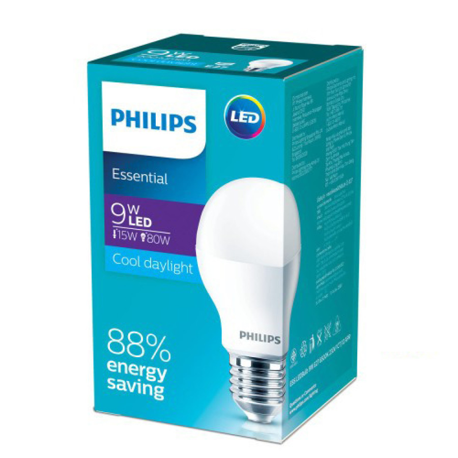 Lampu LED Spesifikasi: Kap. 9 Watt