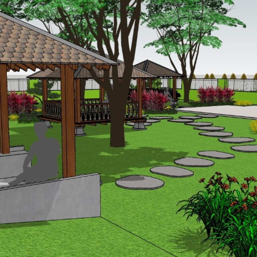 Rehabilitasi Taman - detail