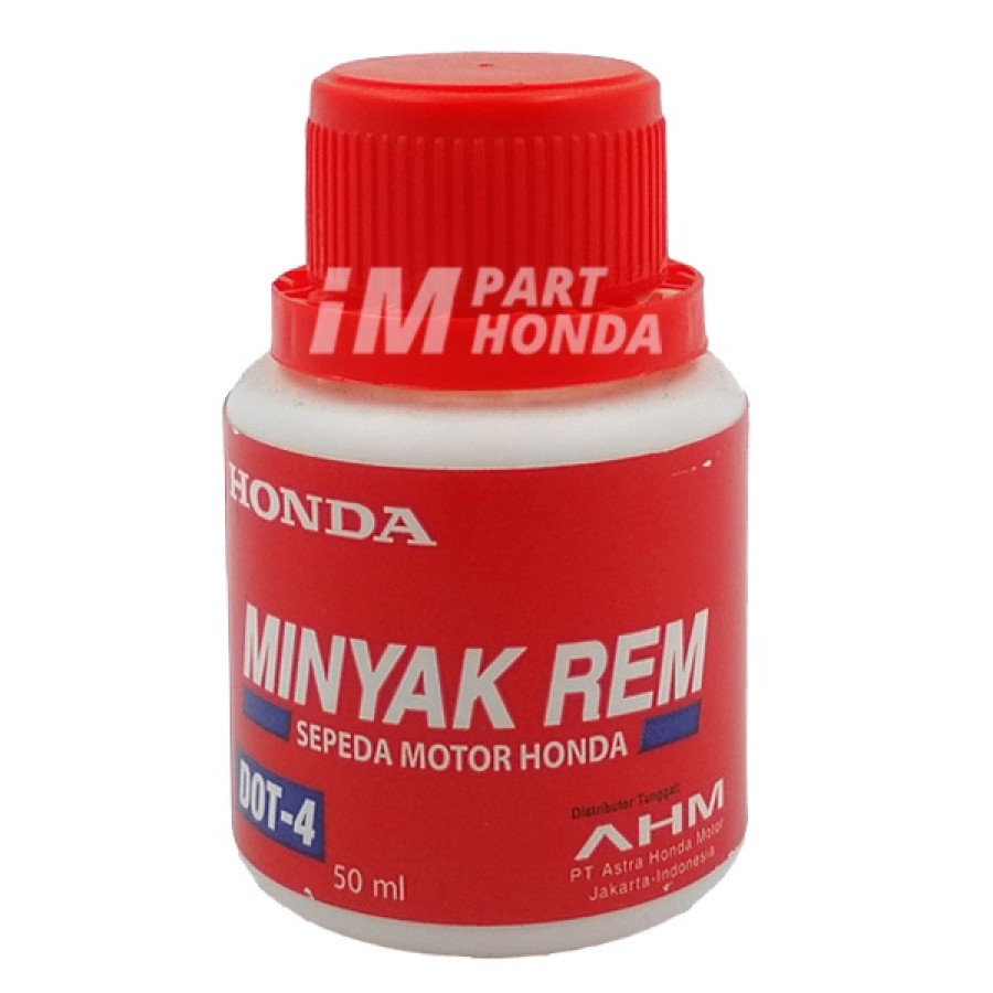 83) MINYAK REM MOTOR HONDA AHM - samping