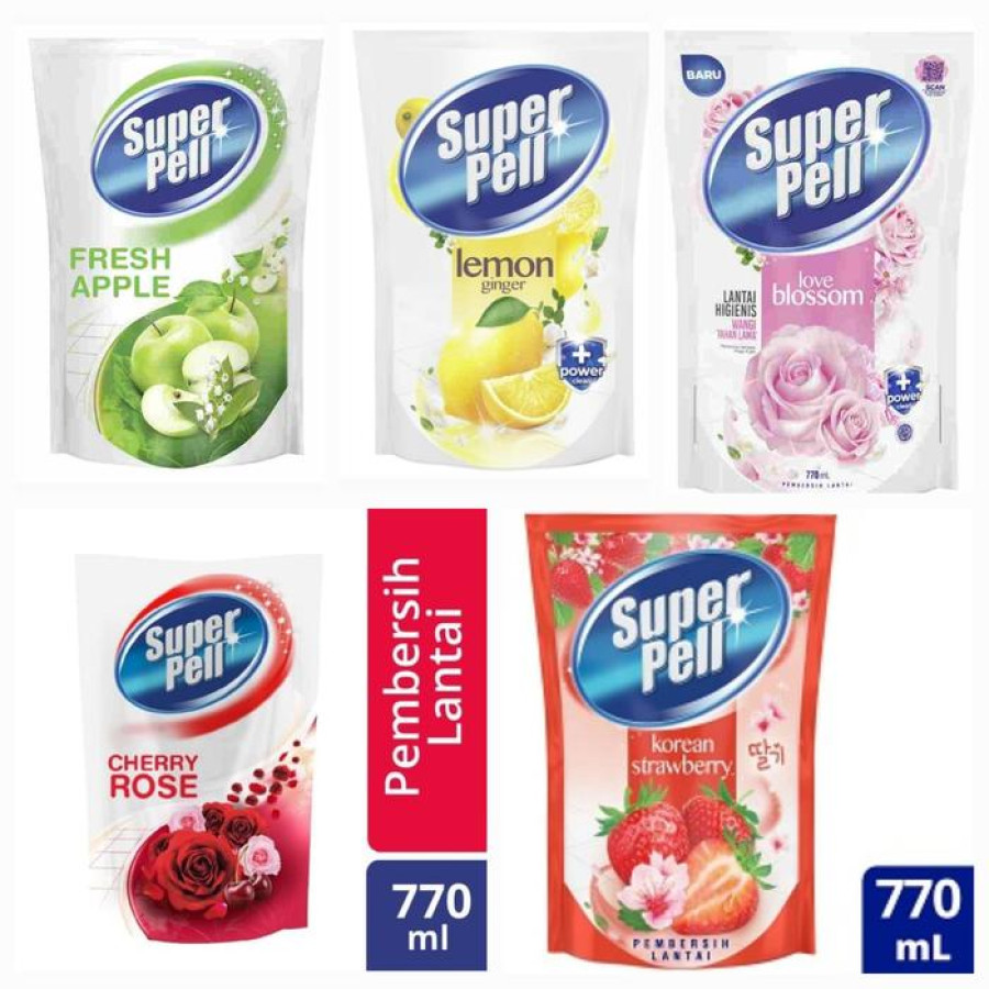 Superpell Pembersih Lantai Kemasan 770 ml