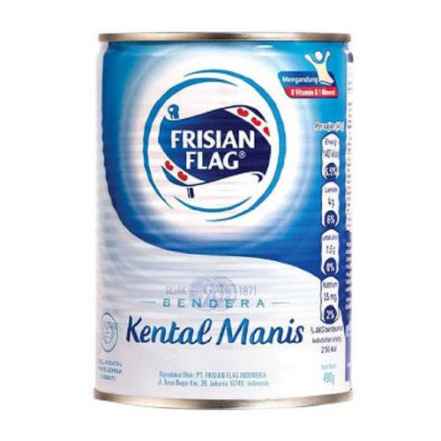 Susu Kental Manis per kaleng 370 gr Frisian Flag