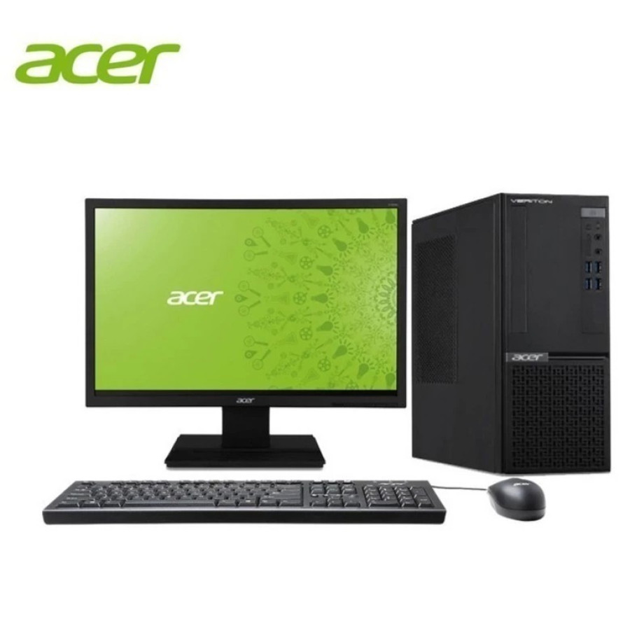 PC ACER VERITON X (VX/0040) CI5 GEN 13400/8GB/SSD 512GB/ LAYAR 21,5" - depan