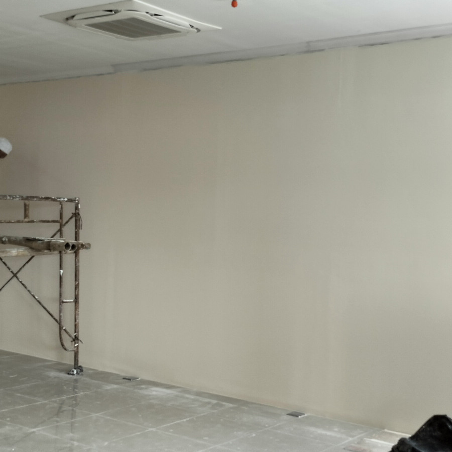 Pasang list gypsum partisi per m