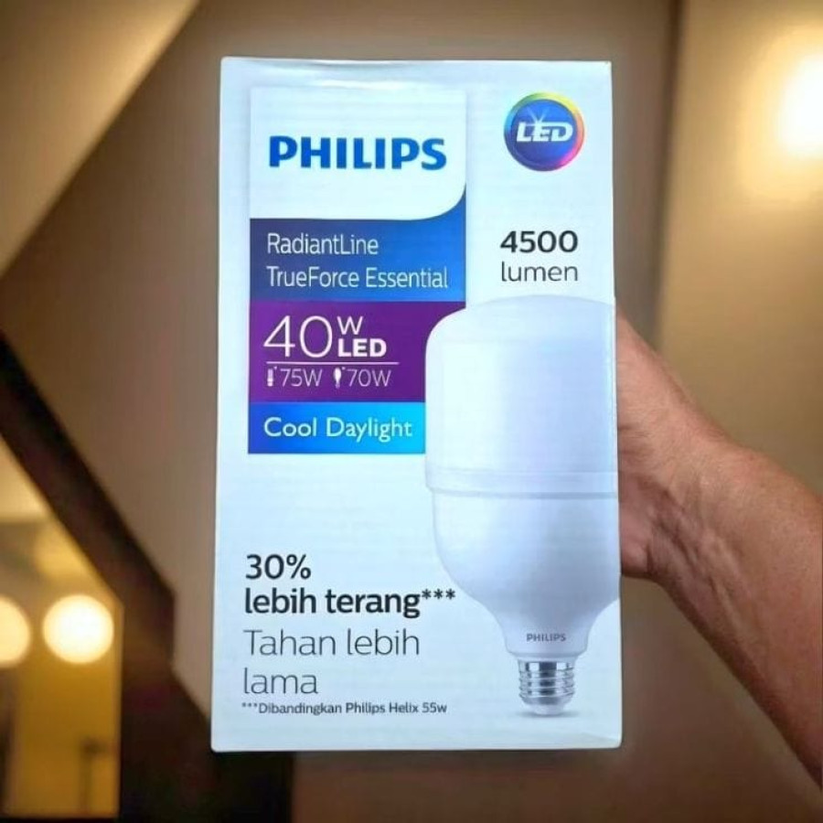 Lampu LED Philips 40 watt # lampu terang bergaransi - samping
