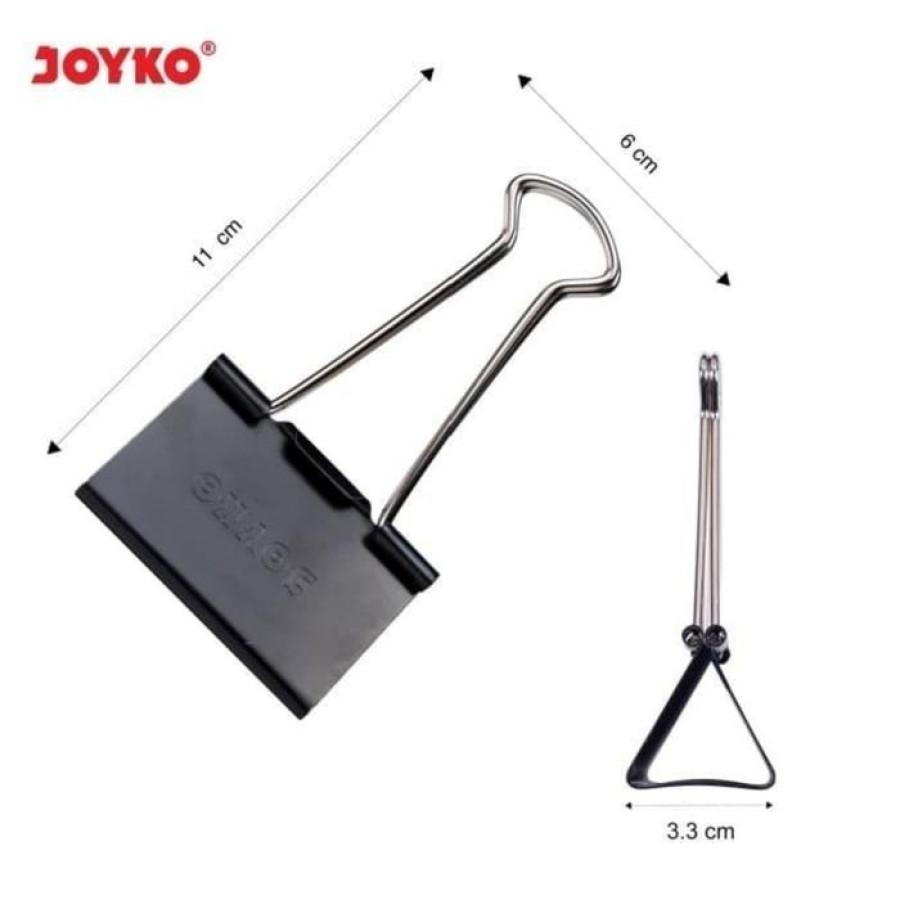 JOYKO Binder Clip 280 Kotak - detail