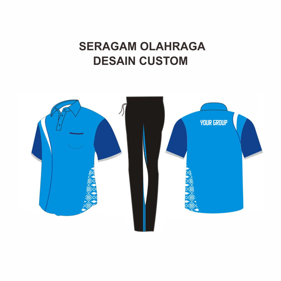 Pakaian Olahraga Training Custom - utama